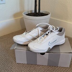 Nike Women’s White and Gray Athletic Shoes